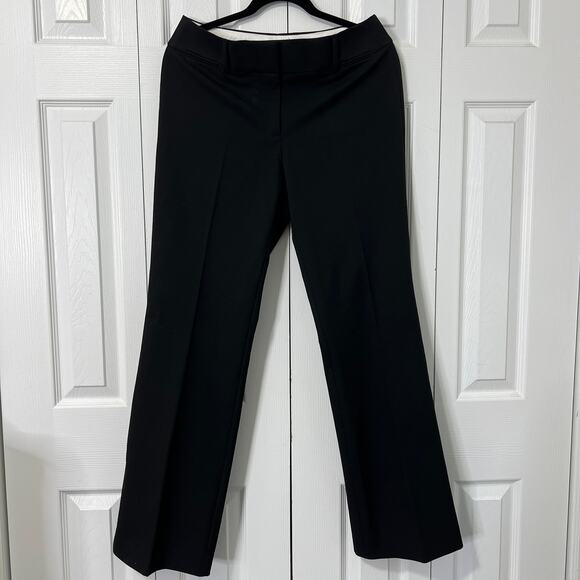 Loft Julie Trousers wide Leg Black pants Sz 6 - Picture 3 of 15
